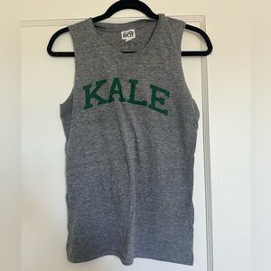 Sub urban riot grey KALE muscle shirt